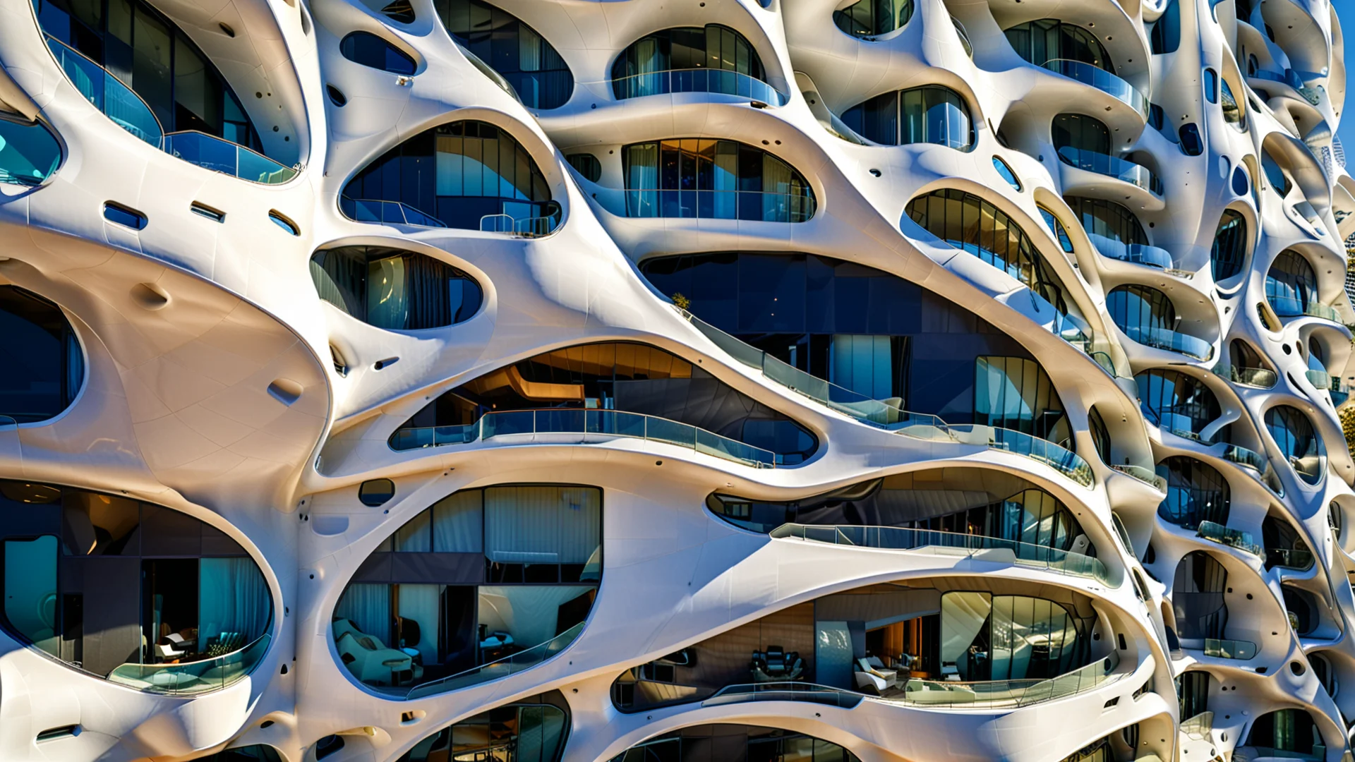 Futuristic Architectural Art: Neural Networks in 8K Photorealism